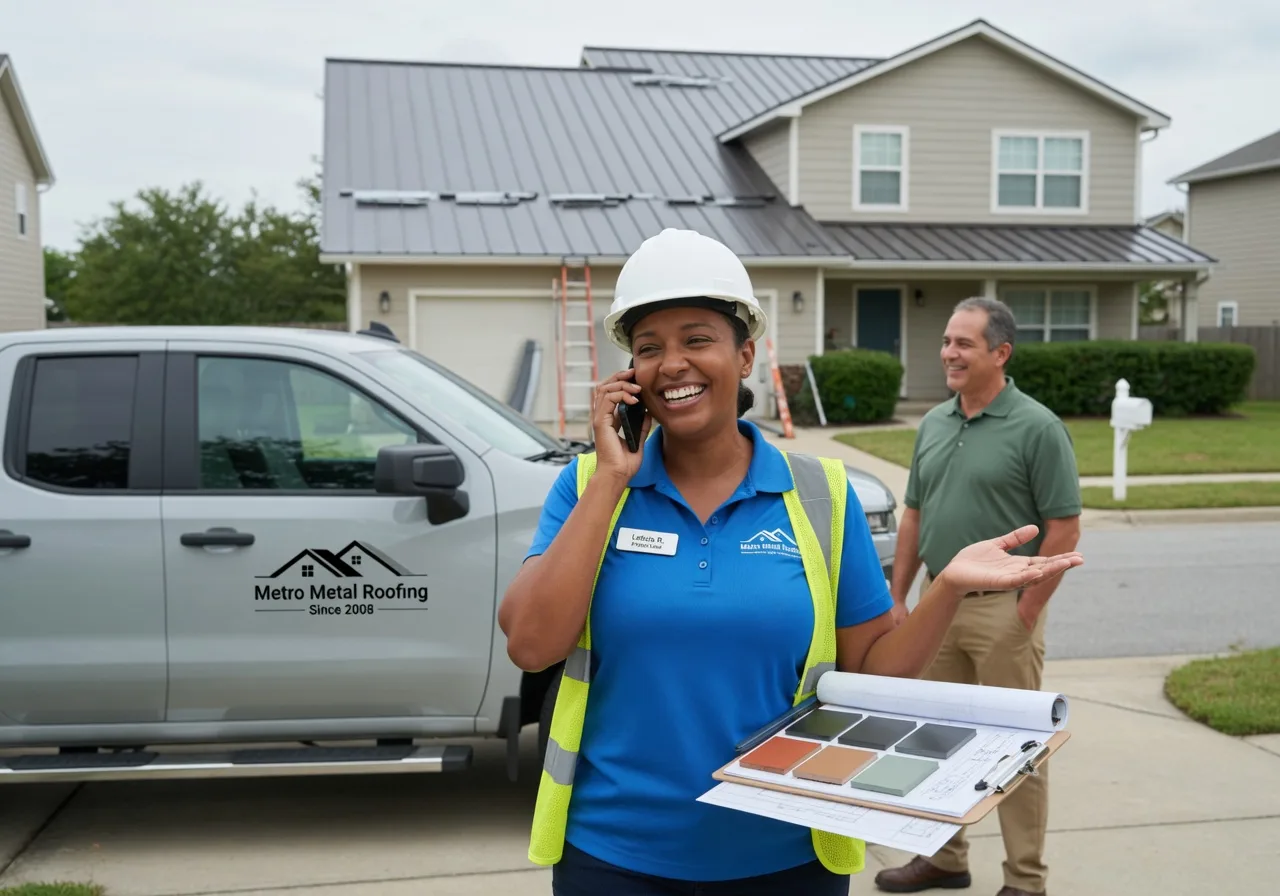 Storm Damage Metal Roof Repair in Geigertown, PA